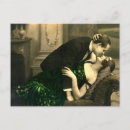 Search for love romantic postcards Vintage