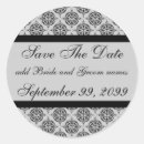 Search for save the date reminder stickers Damask