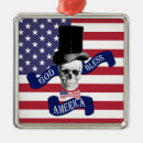 Search for patriotic and christmas tree decorations God bless america