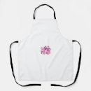 Search for breast cancer pink ribbon aprons Hope