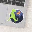 Search for dinosaur extinction stickers Humour