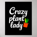 Search for crazy posters Plant lady