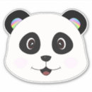 Search for panda face stickers Adorable