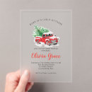 Search for red truck baby shower invitations Winter