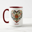 Search for rosemaling mugs Norwegian