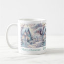 Search for christmas village mugs Pastel