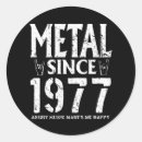 Search for heavy metal music stickers Guitar player