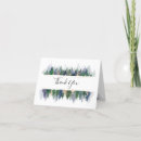 Search for green tree thank you cards Pine trees