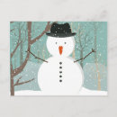 Search for cartoon carrot postcards Snowman