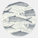 Search for ocean fish stickers Hand drawn