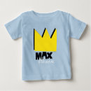 Search for crown baby shirts Wild things