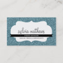 Search for glitzy business cards Hair stylist