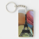 Search for eiffel tower rectangular key rings Famous