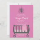 Search for chandelier baby shower invitations Modern