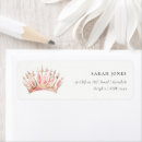 Search for tiara return address labels Princess