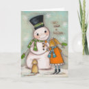 Search for cat snowman cards Winter