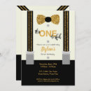 Search for bow tie 1st birthday invitations Party