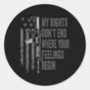 Search for my rights stickers Where your feelings begin