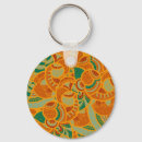 Search for orange flower key rings Abstract