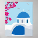 Search for santorini posters Mediterranean