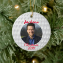 Search for funny golf christmas tree decorations Putter