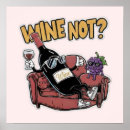 Search for funny wine posters Red