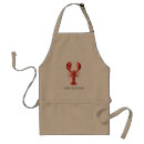 Search for lobster aprons red
