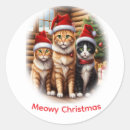 Search for kitten christmas stickers Puppy