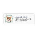 Search for cardigan corgi return address labels Cute