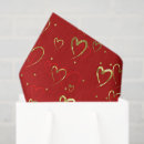 Search for gold heart tissue paper Modern