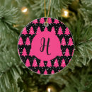 Search for fuchsia christmas tree decorations Modern