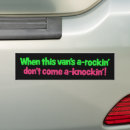 Search for funny van bumper stickers Humour