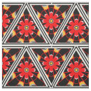 Search for art deco pattern fabric Red