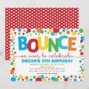 Search for bounce birthday invitations Jump