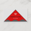 Search for triangle logo business cards Grey