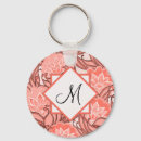 Search for floral patterns key rings For her