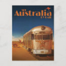 Search for travel by rail postcards Australia