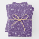 Search for purple and white wrapping paper Floral