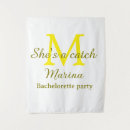 Search for bachelorette party tapestries Calligraphy typography elegant