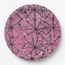 Search for pink halloween plates Creepy