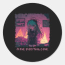 Search for pastel goth stickers Creepy