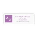 Search for box return address labels Chic