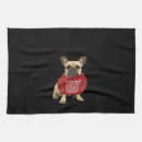 Search for funny dog tea towels Pug