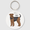 Search for airedale key rings Dog