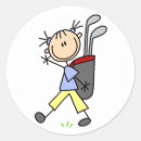 Search for caddie stickers Golfer