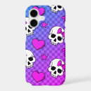Search for pastel goth iphone cases Kawaii skull