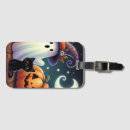 Search for halloween luggage tags Pumpkin