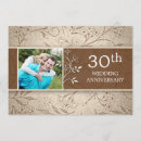 Search for 30th anniversary invitations Retro
