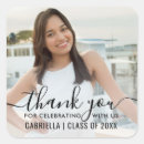 Search for modern graduation party stickers Script