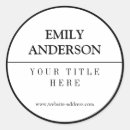 Search for luxe round stickers Clean